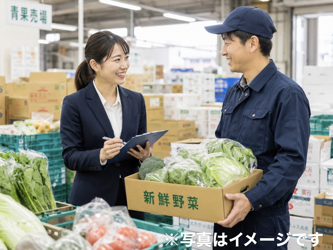 【小売店向け】（名古屋）野菜・果物や産地直送コーナーの提案営業